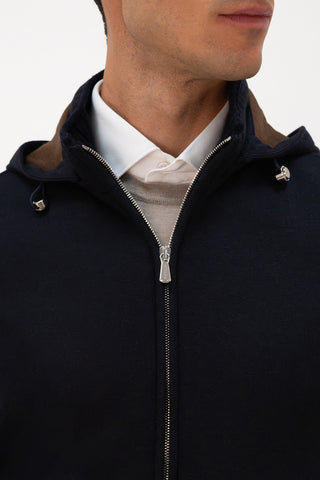 Bomber con cappuccio