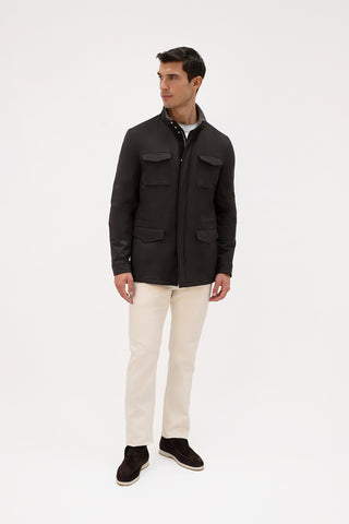 Field Jacket in technical fabric 