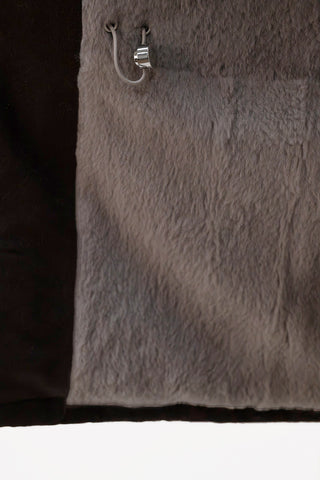 Cashmere field jacket 