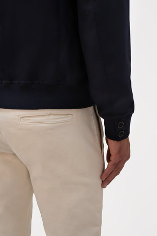 Bomber con dettagli a contrasto