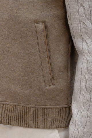 Cashmere hooded vest 