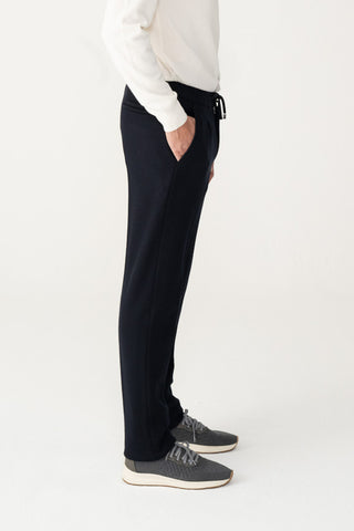 Pantaloni in cashmere con coulisse