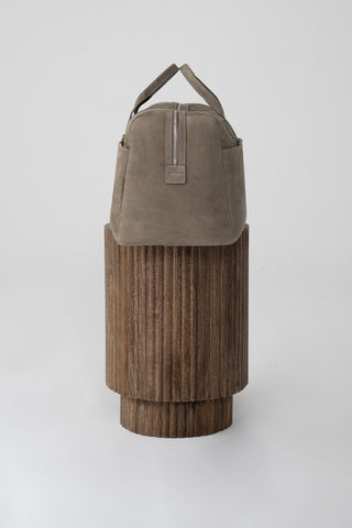 Borsone in suede