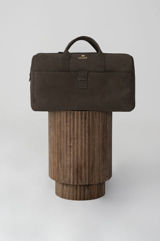 Borsone in suede